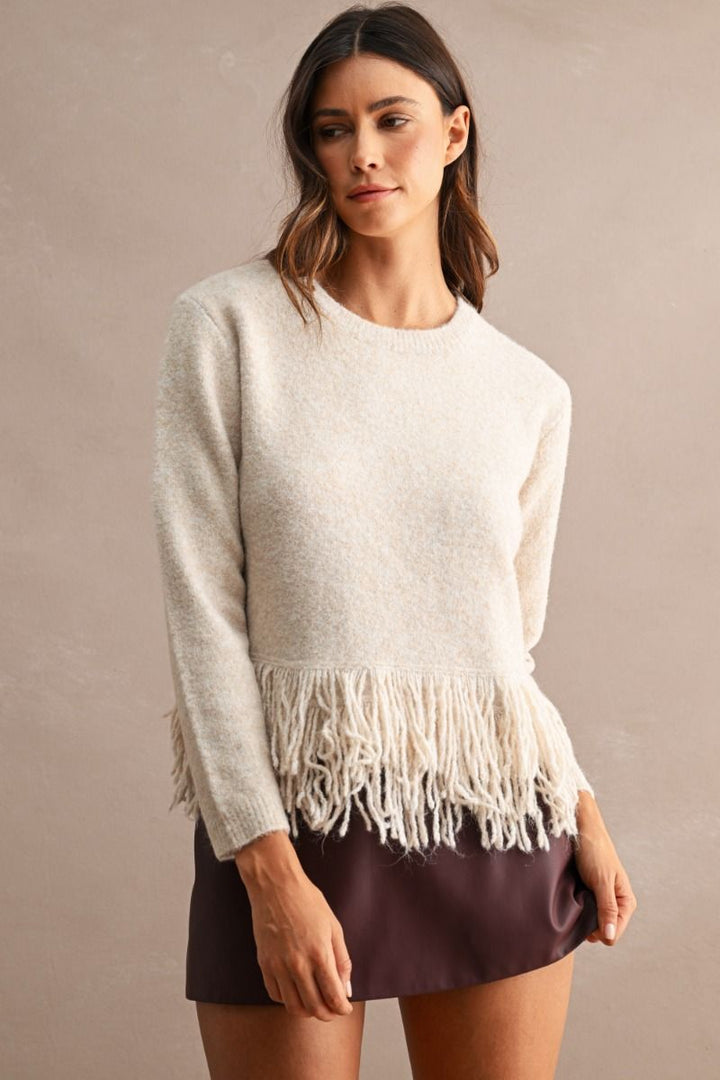 Fringe Benefits Sweater
