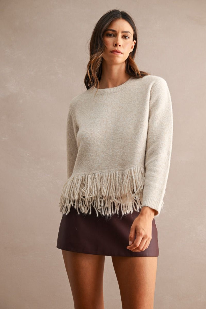 Fringe Benefits Sweater