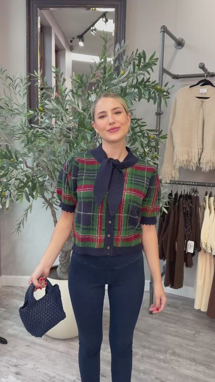 Piper Plaid Sweater