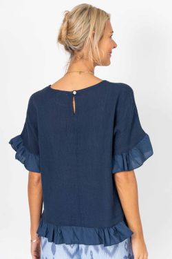 Ruffled Edge Top