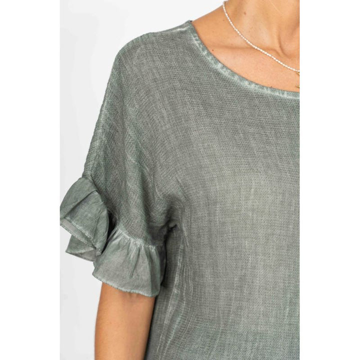 Ruffled Edge Top