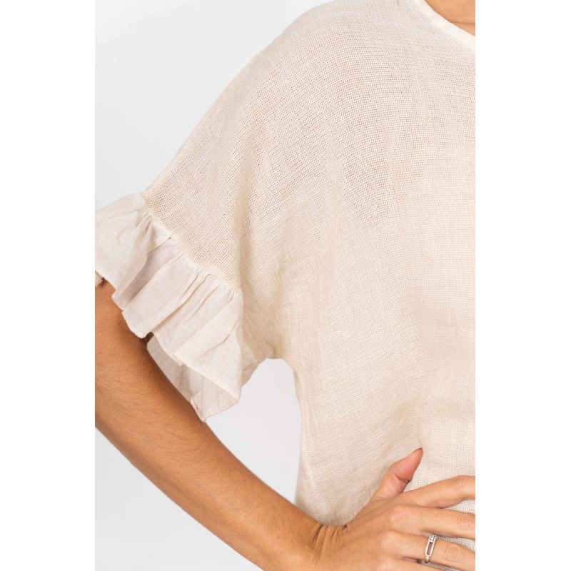 Ruffled Edge Top