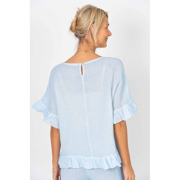 Ruffled Edge Top