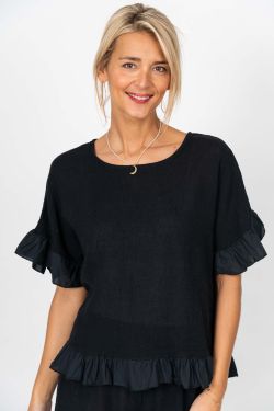 Ruffled Edge Top