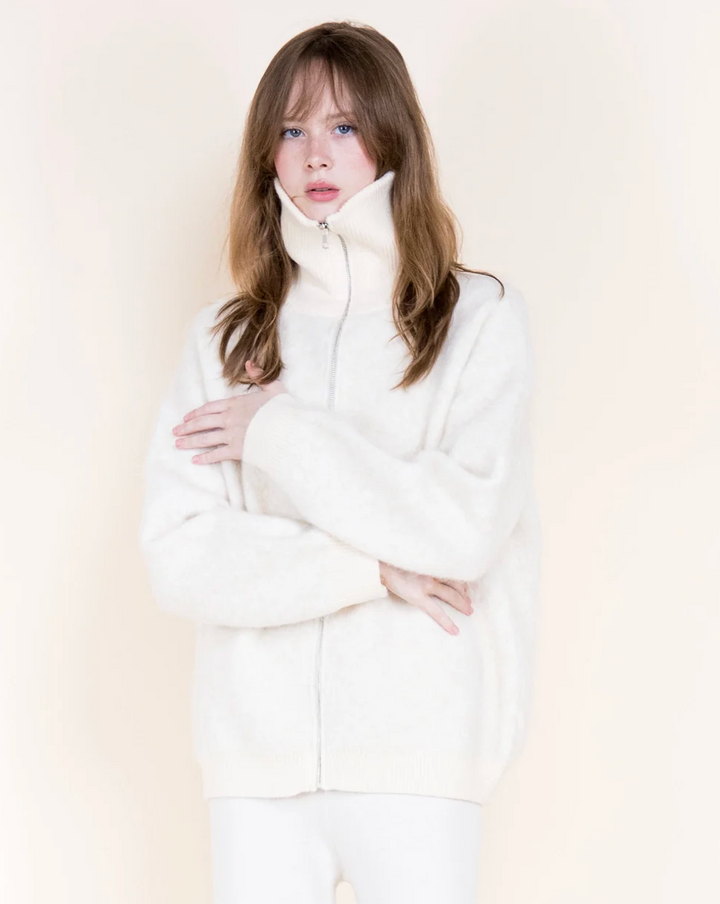 Ski Chalet Zip Cardigan by Original