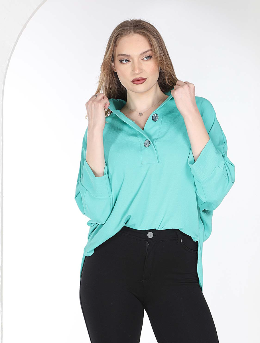 Easy Breezy Button Top