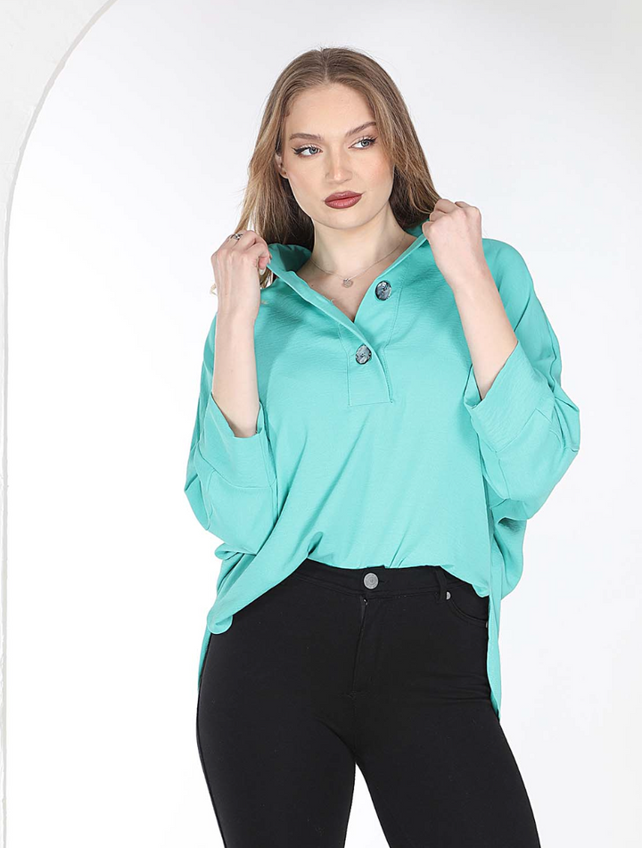 Easy Breezy Button Top