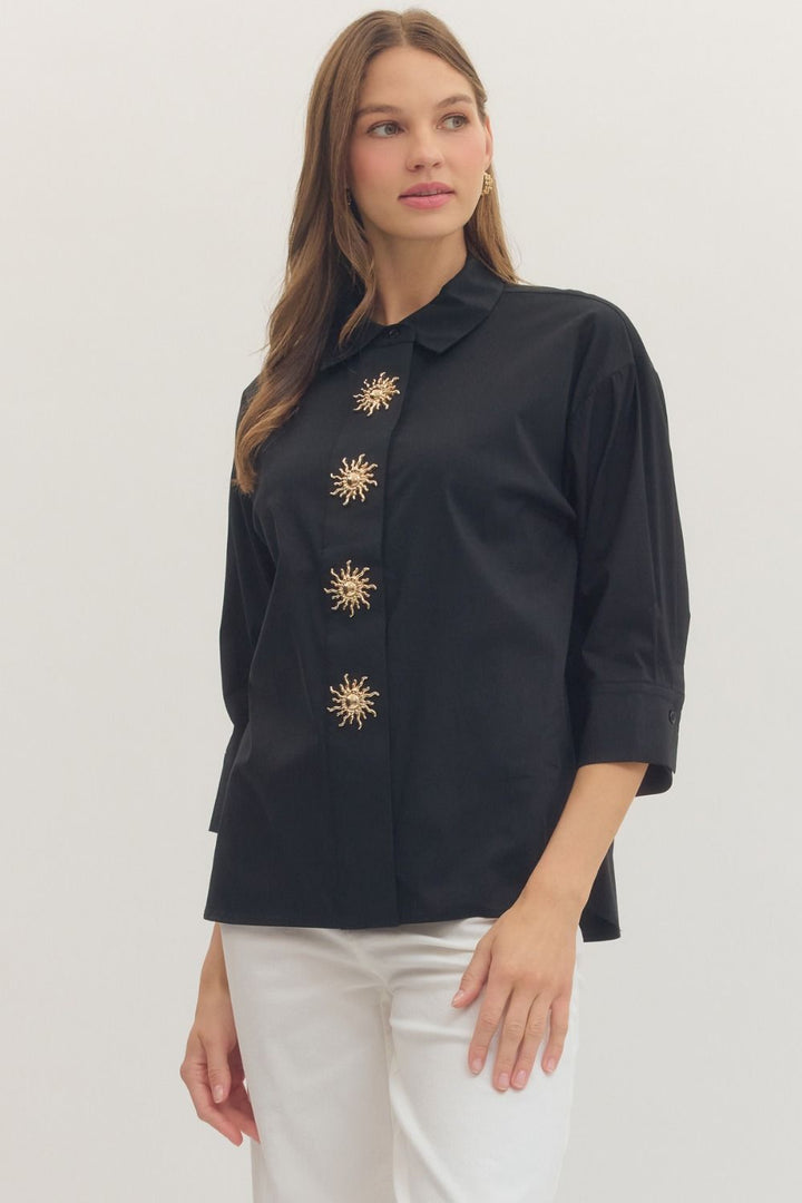 Sunburst Button Down Shirt