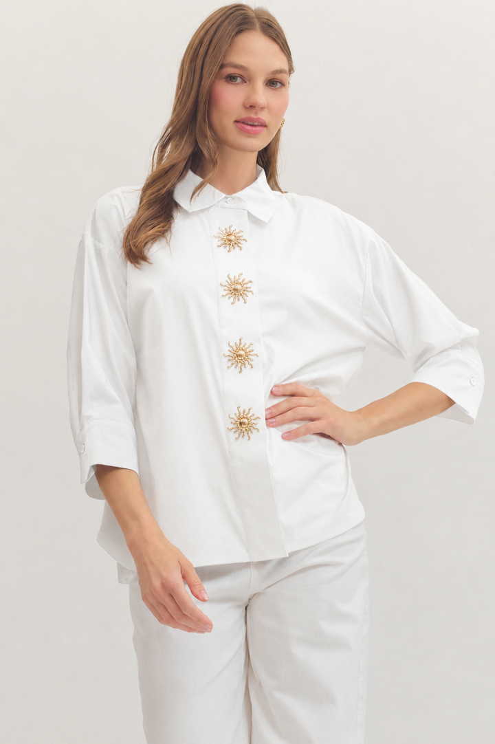 Sunburst Button Down Shirt