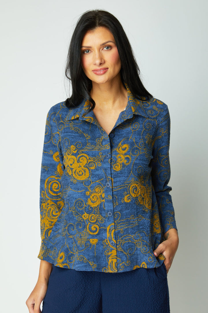 Celestial Swirls Top, Final Sale