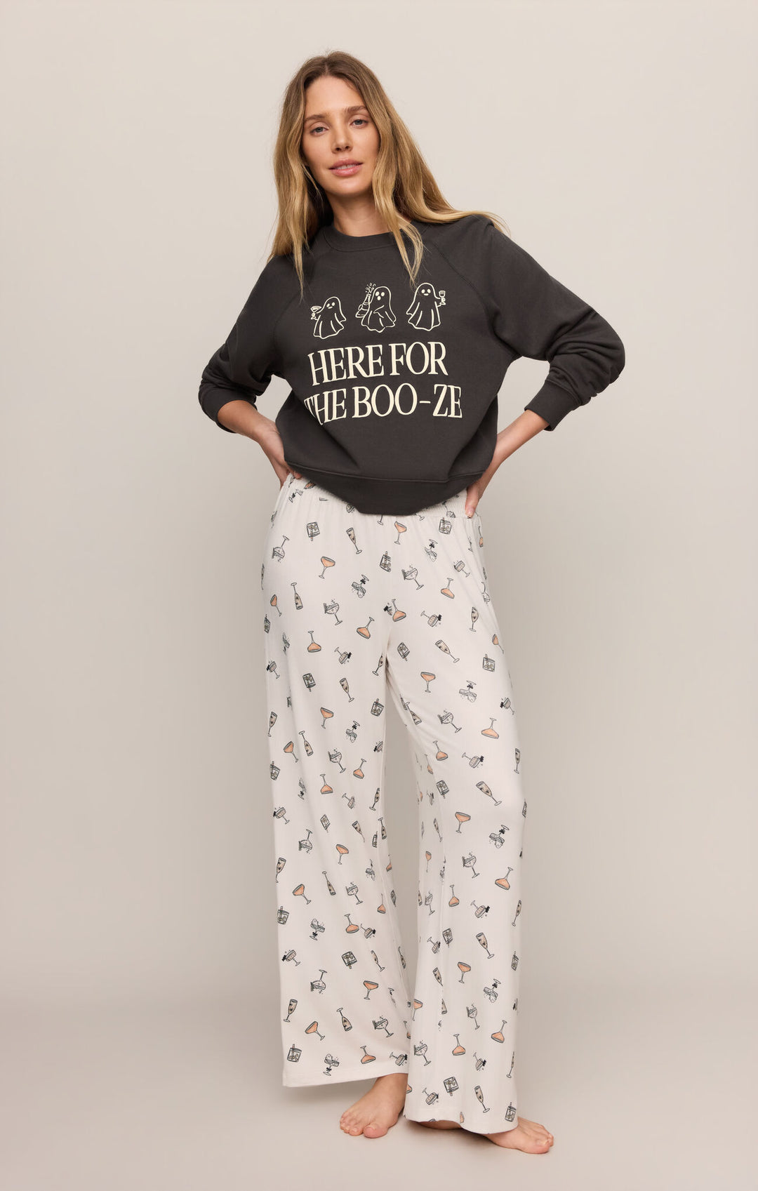 Here for the Boo-ze Sweatshirt