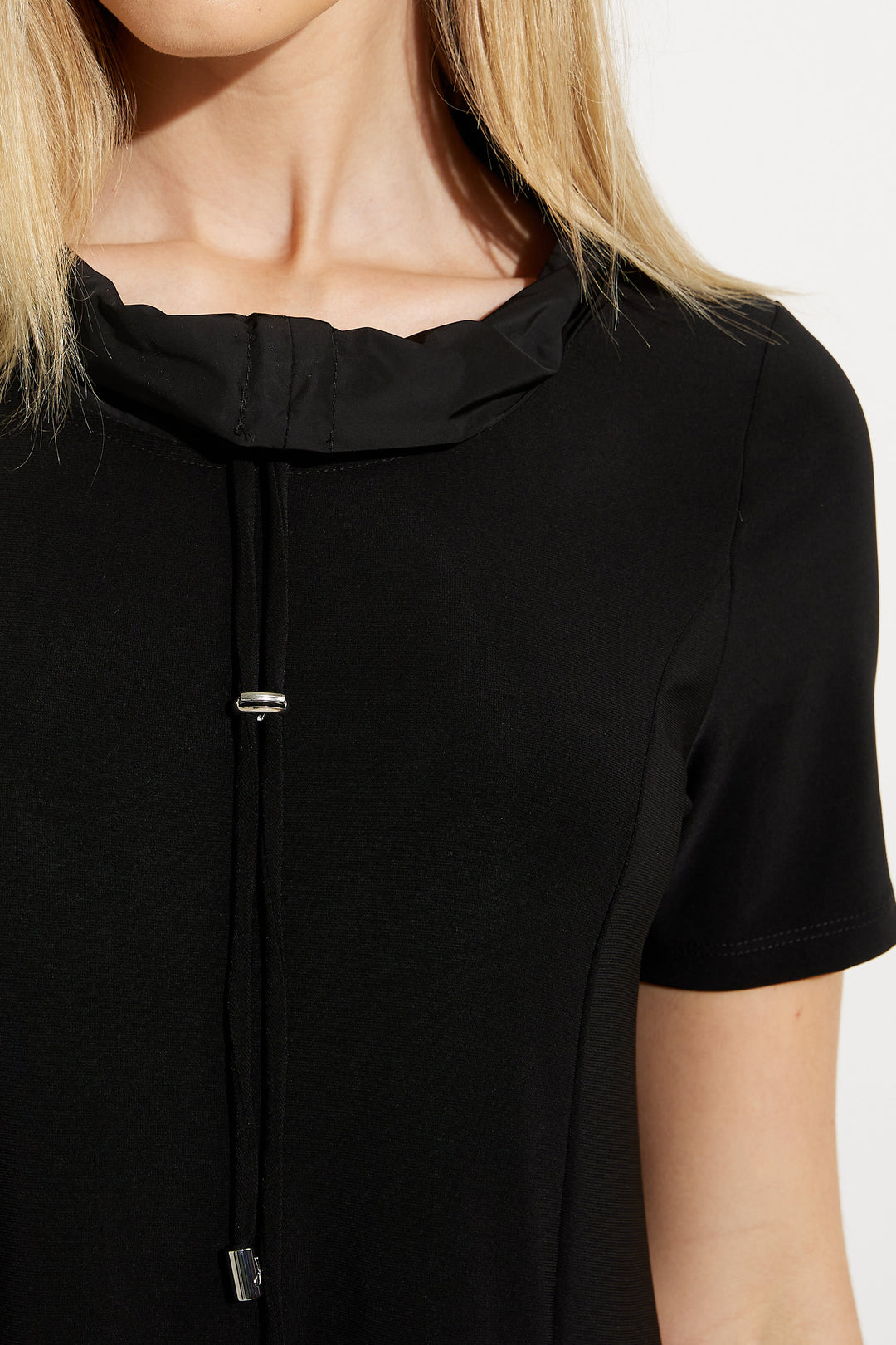 Double Take Pocket Dress, Black, FINAL SALE