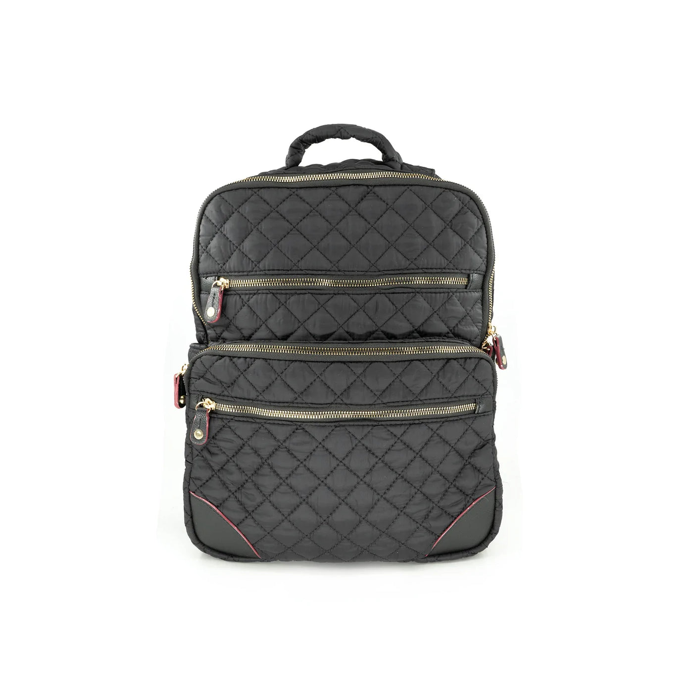 On Trend Quilted Backpack, Black