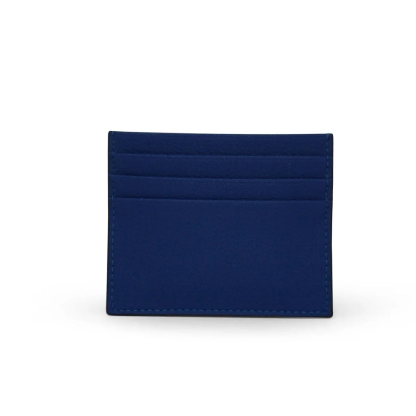 Genuine Leather Card Holder, Blue