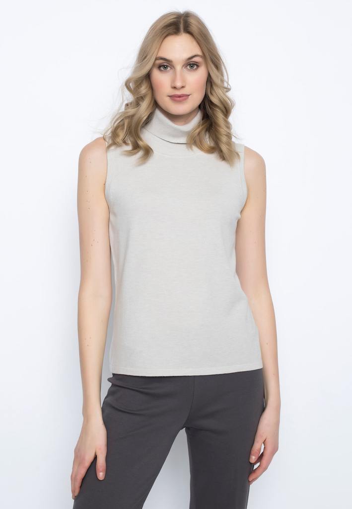 SALE Turtleneck Sleeveless Tank