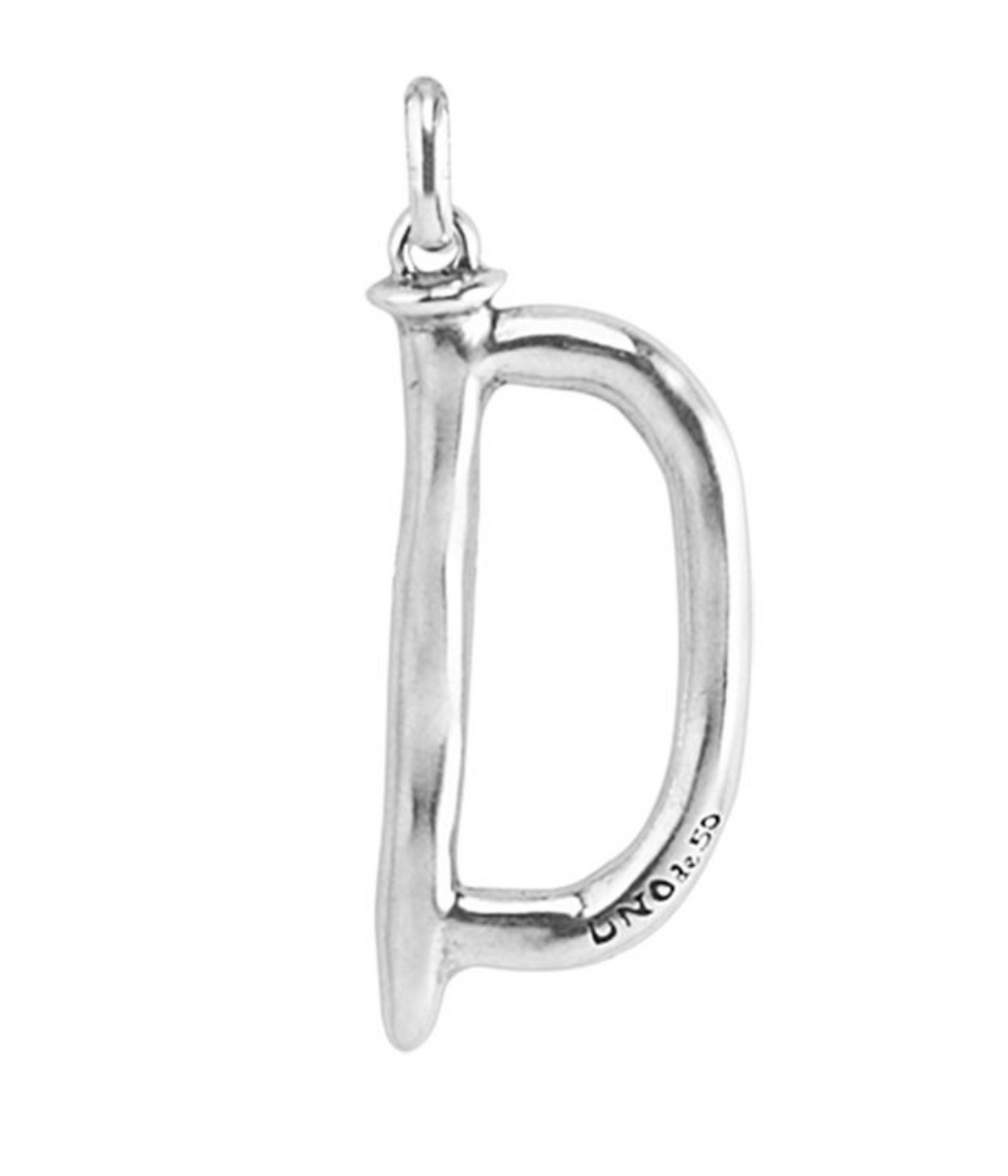 Large Silver Letter Charms