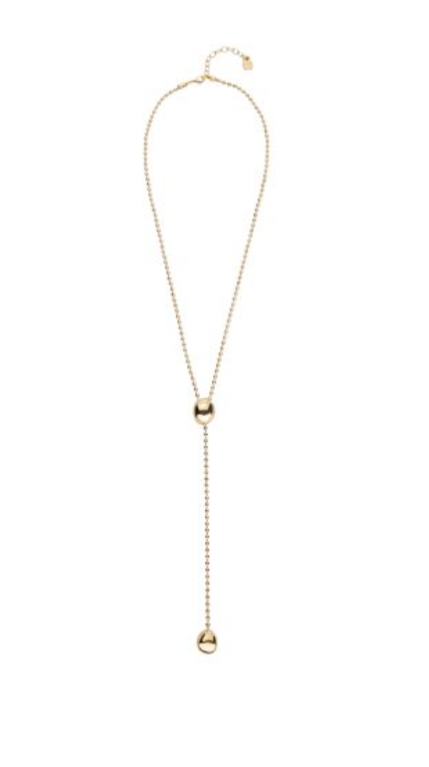 Lonely Planet Gold Necklace
