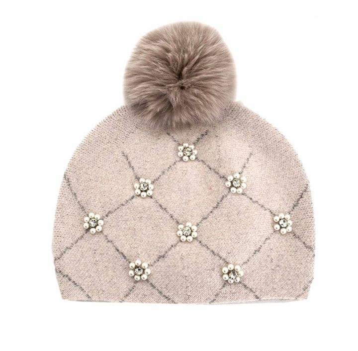 Diamonds & Pearls Hat, Pearl