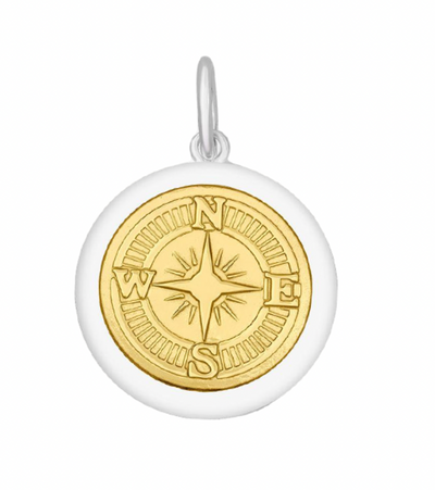 Compass Rose Pendant, Small, 19mm
