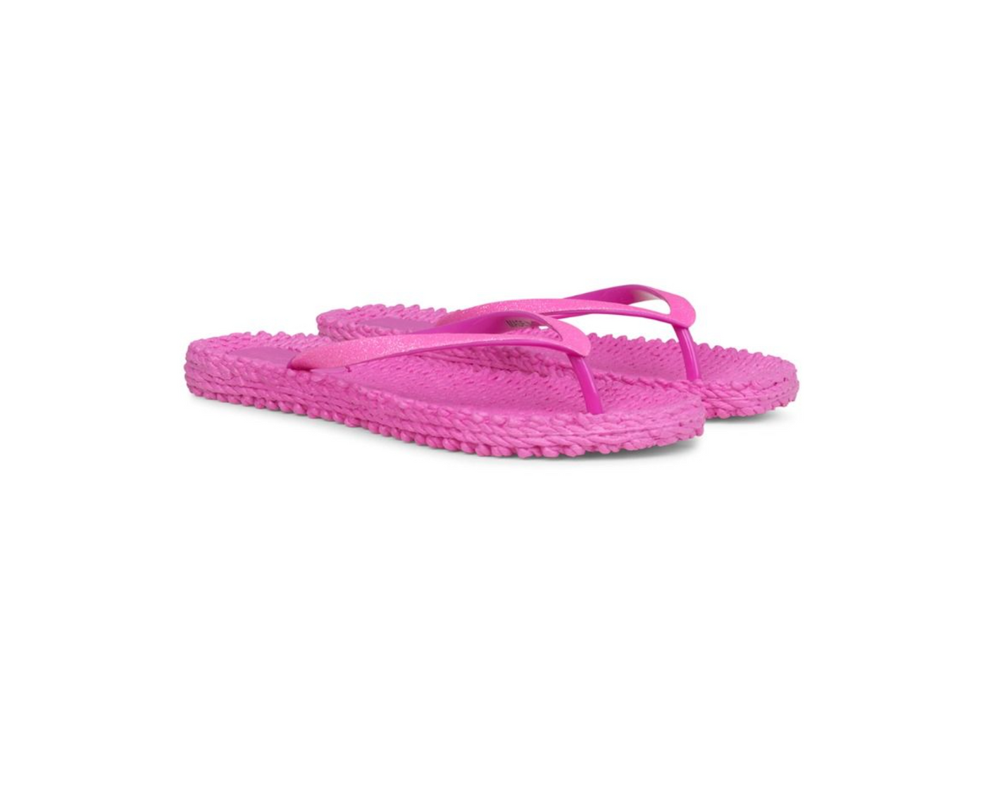 Cheerful Flip Flops, Hot Pink