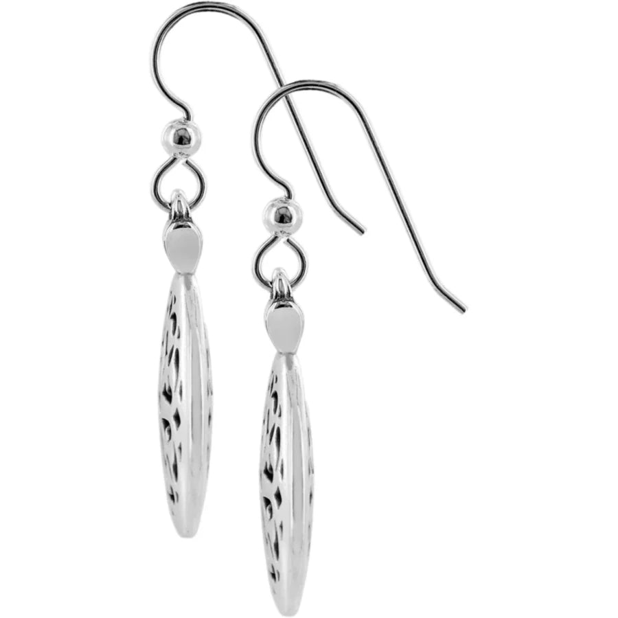 Ferrara French Wire Earrings, Silver