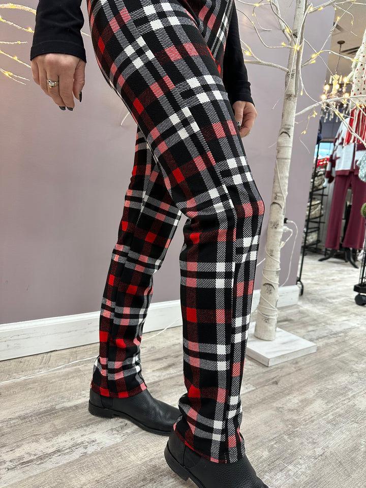 Ho Ho Ho Plaid Pant