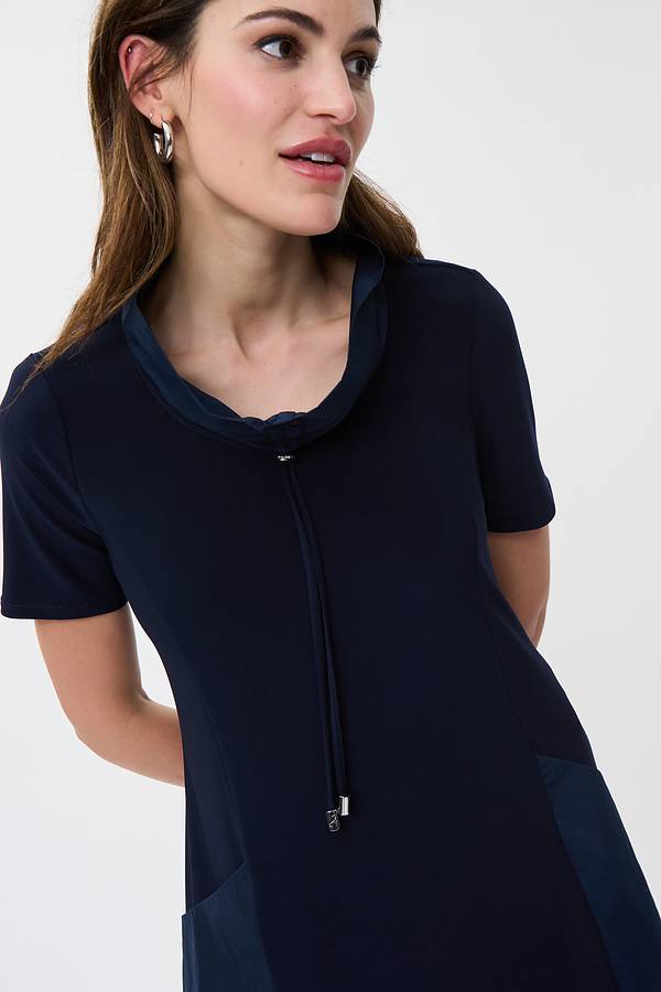 Double Take Pocket Dress, Midnight Blue