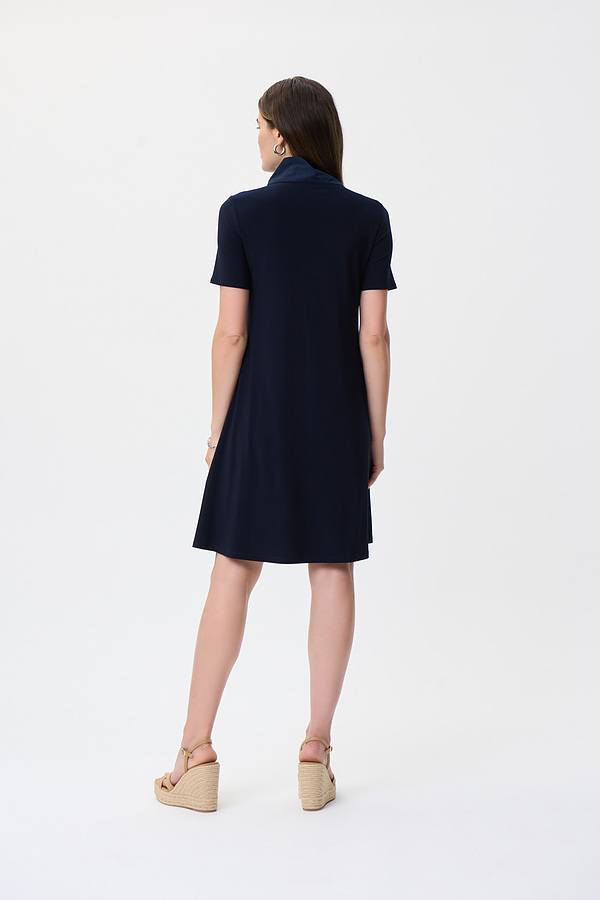 Double Take Pocket Dress, Midnight Blue