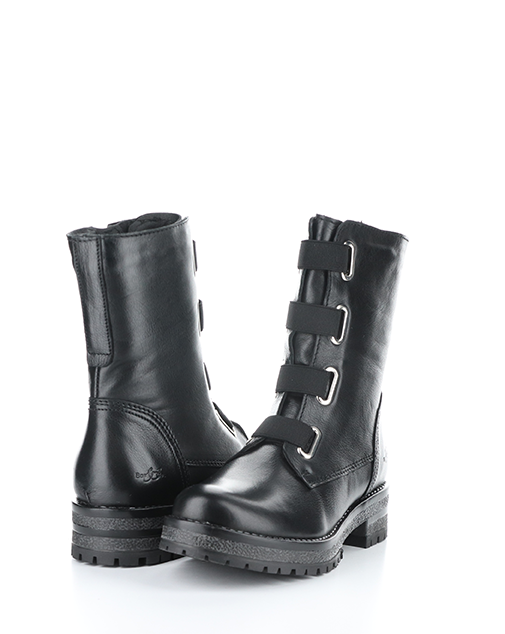 Pause Zip Up Boots, Black