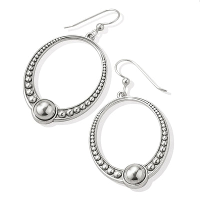 Pretty Tough Oval French Wire Earrings
