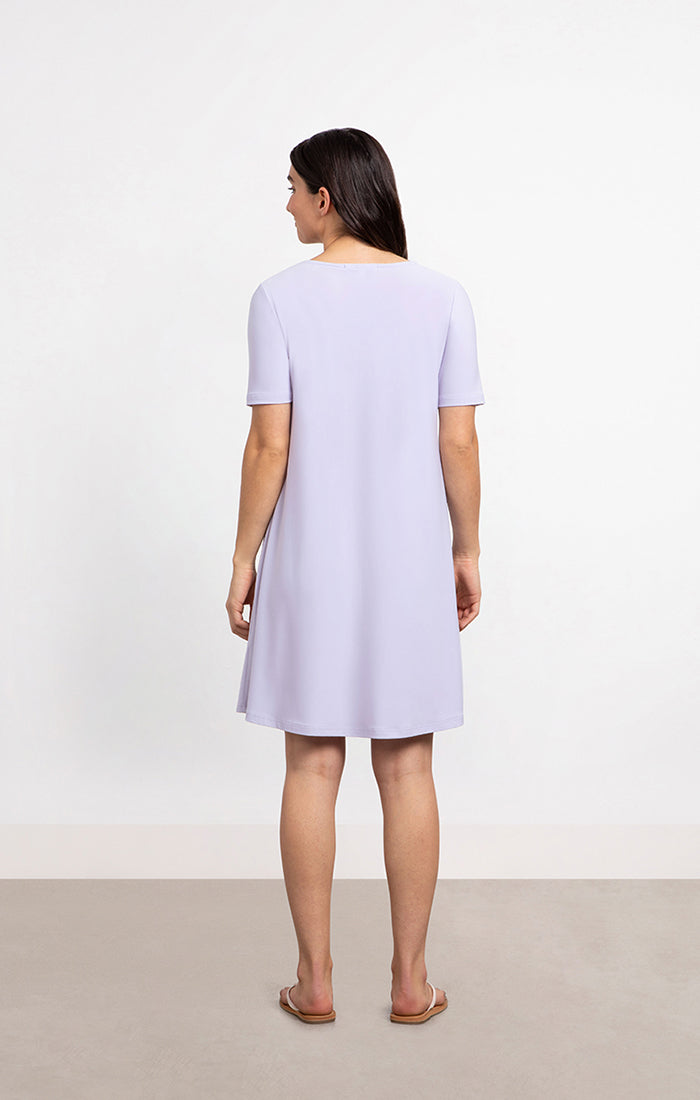 Trapeze Dress, Lavender